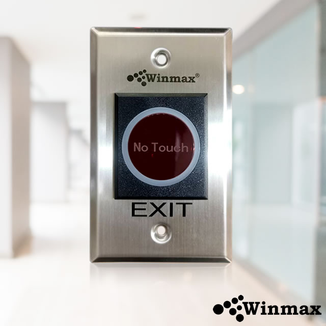 ปุ่มกดออกประตู แบบไม่ต้องสัมผัส Exit Switch No Touch Winmax-EXT01